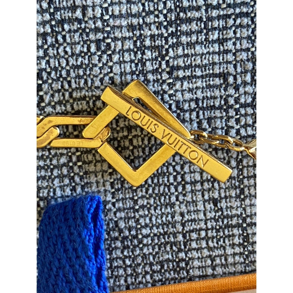 Auth Louis Vuitton Gamble Monogram Crystal Choker Necklace LE0190 In Box - Picture 5 of 12